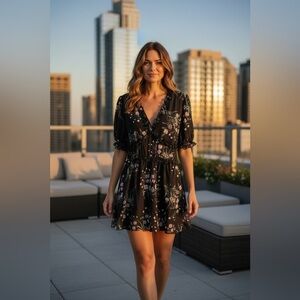 NWT Francesca’s Romper